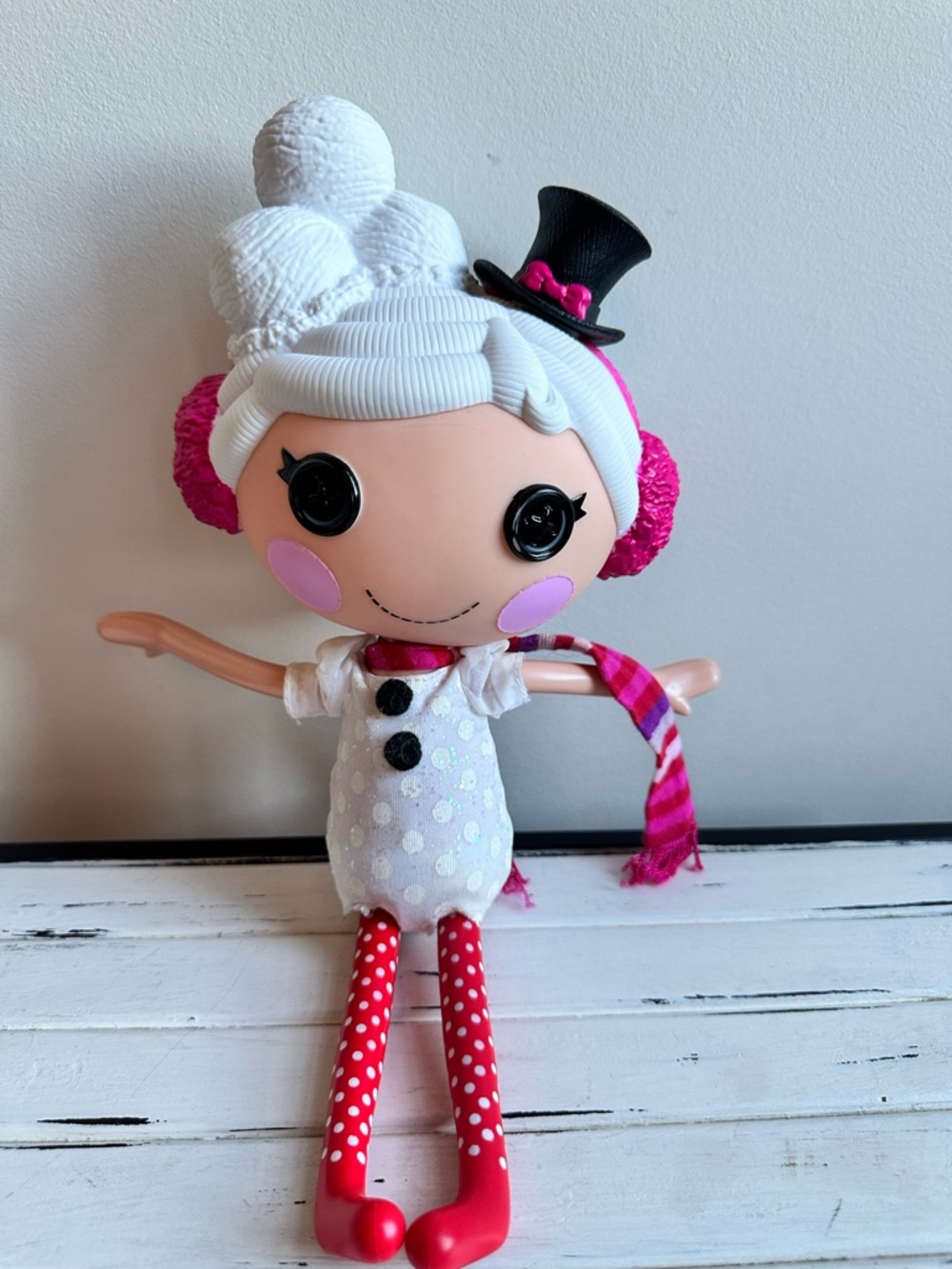 2013 MGA Lalaloopsy Winter Snowflake Doll Full Size